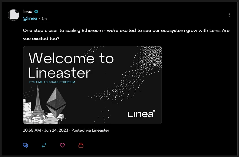交互全指南:两小时完成Linea「大航海计划」第七周任务