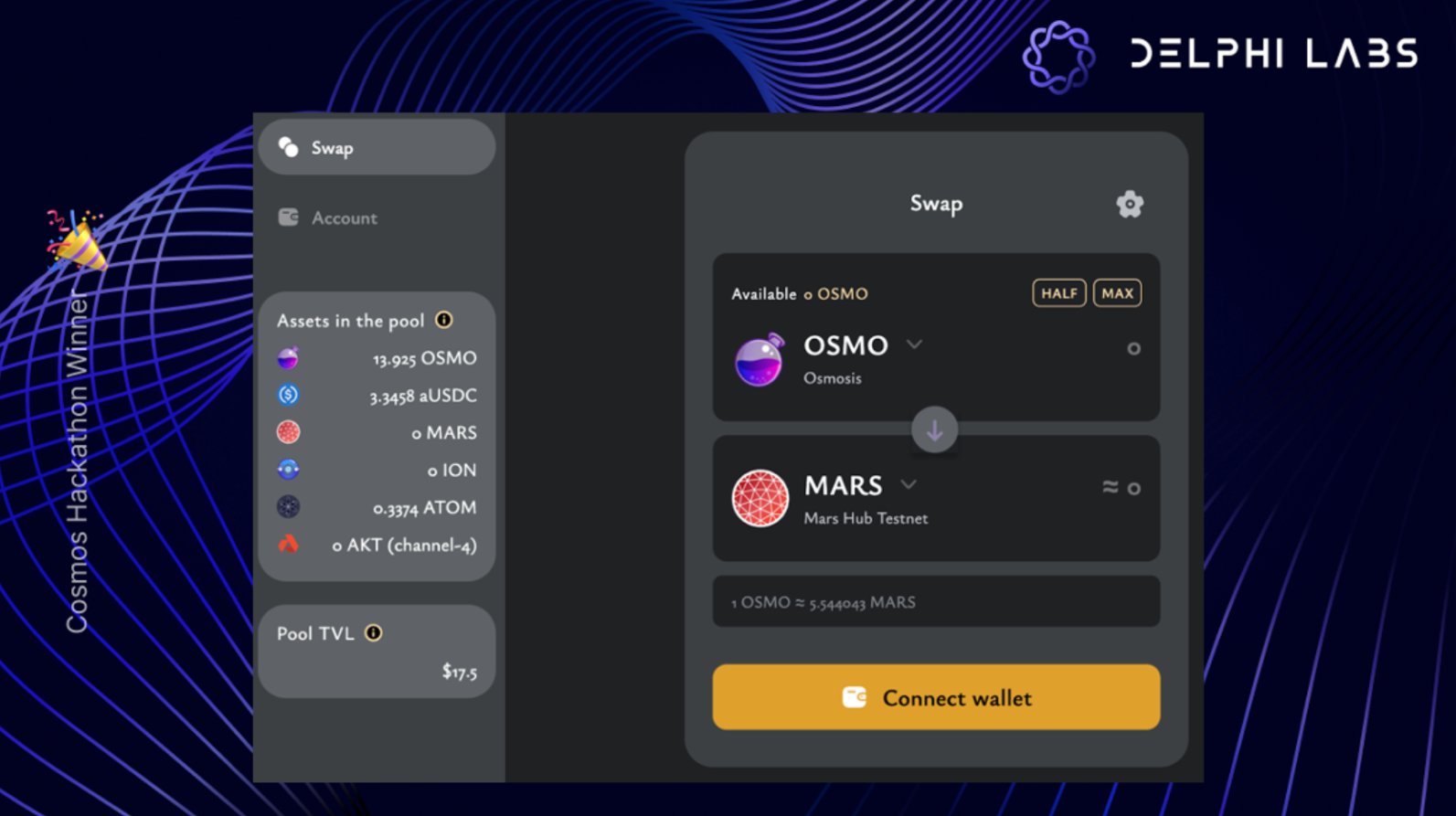 速览Delphi Labs和Cosmos生态举办的黑客松获胜项目