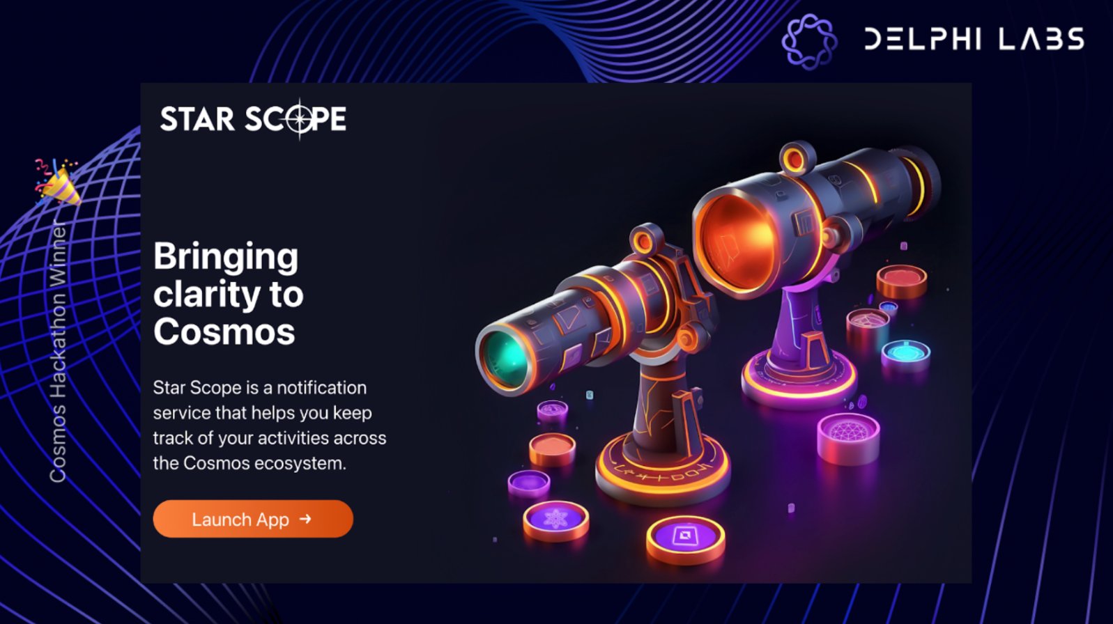 速览Delphi Labs和Cosmos生态举办的黑客松获胜项目