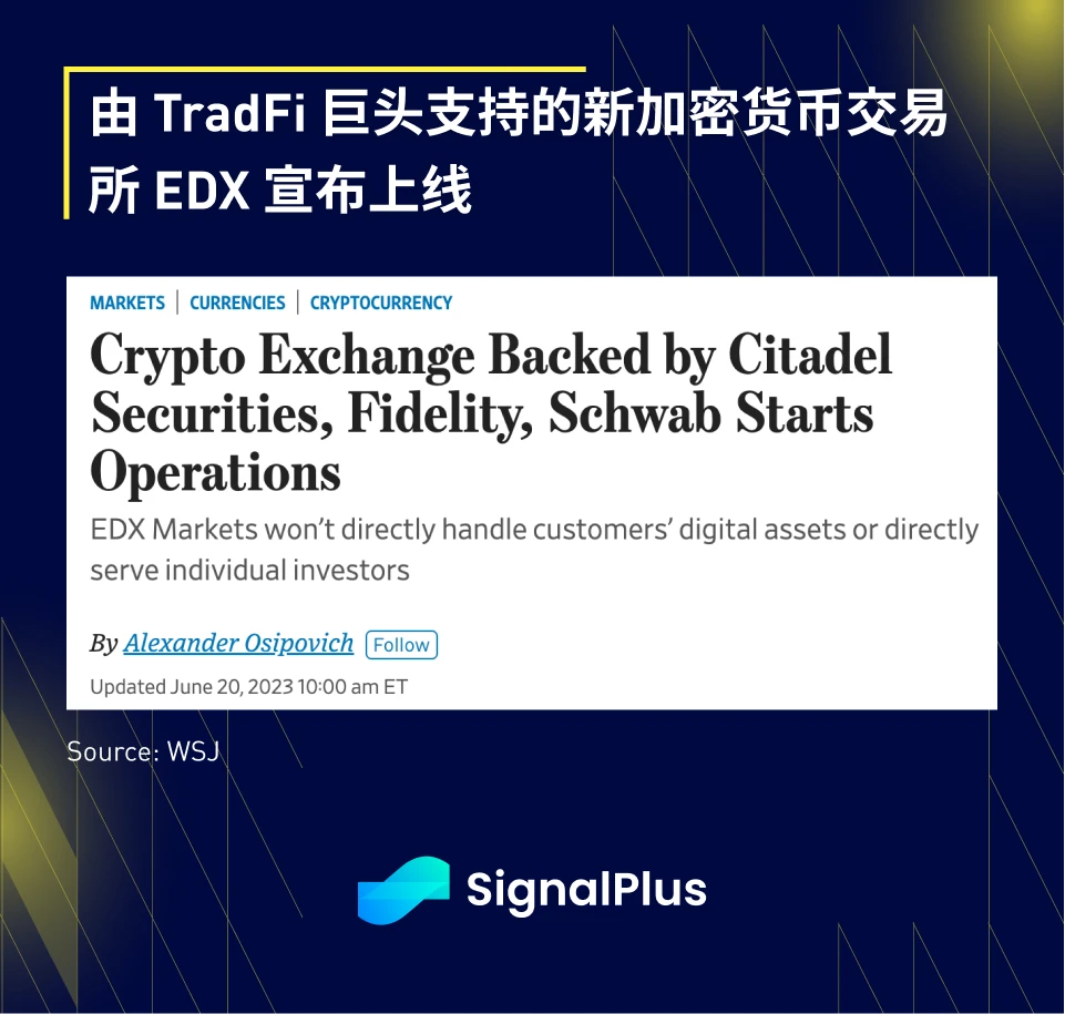 SignalPlus宏观研报(20230621):股市迎来季末抛售警报,加密货币市场迎来新机遇