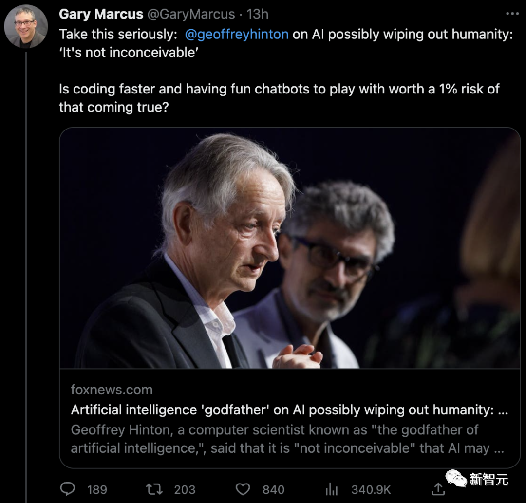 75岁Hinton再次警告:AI可能会接管人类!