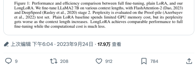 两行代码解决大语言模型对话局限!港中文贾佳亚团队联合MIT发布超长文本扩展技术