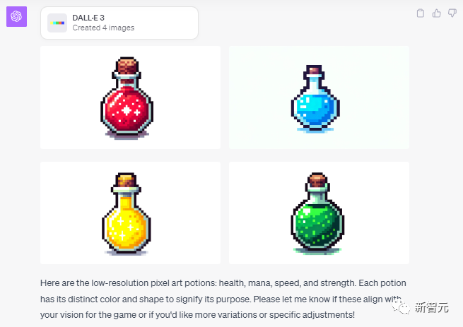 DALL·E 3瞬间生成素材,零成本制作数千万流水游戏!OpenAI总裁转赞