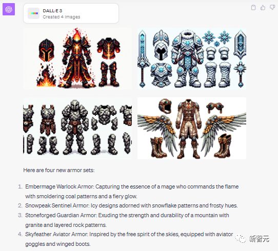 DALL·E 3瞬间生成素材,零成本制作数千万流水游戏!OpenAI总裁转赞