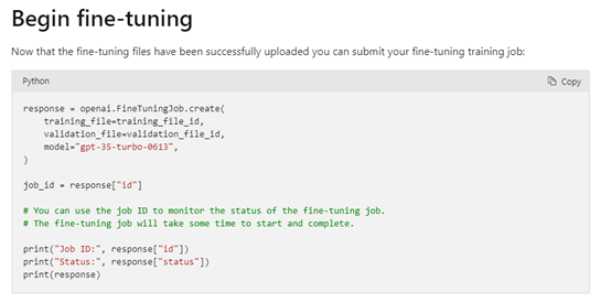 微软Azure OpenAI支持数据微调啦!可打造专属ChatGPT