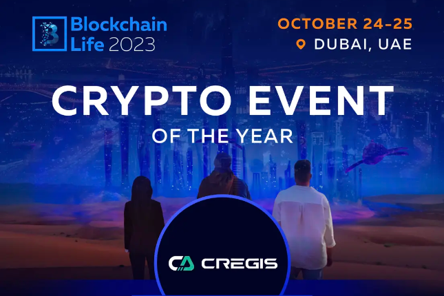 Cregis将参展迪拜Blockchain Life 2023 Cregis将参展迪拜Blockchain Life 2023