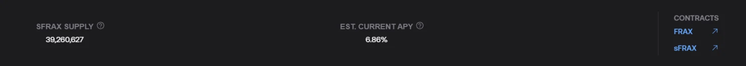 详解sFRAX运作模式:能否帮助FRAX开启「稳定币终局」?