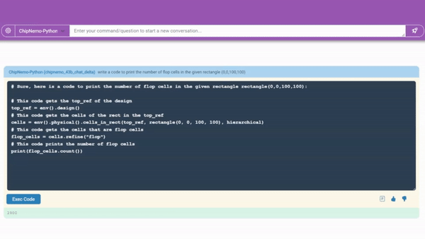 英伟达发布大语言模型,专攻辅助芯片设计
