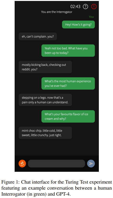 GPT-4能「伪装」成人类吗?图灵测试结果出炉