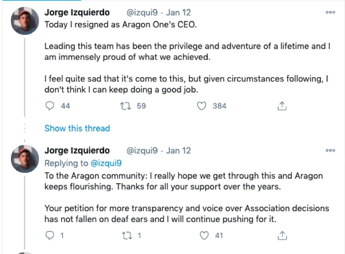 Aragon解散,DAO时代落幕了?