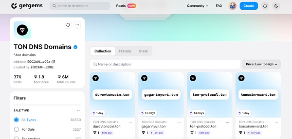 盘点TON生态最热门的十个NFT项目(上篇)