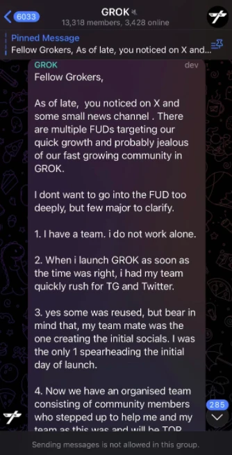 业界头号侦探直指“欺诈”,GROK的万倍传说会就此终结吗?