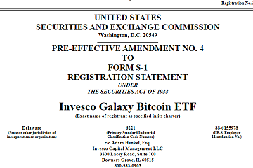 Invesco和Galaxy Digital指定摩根大通和Virtu为比特币现货ETF授权参与方 Invesco和Galaxy Digital指定摩根大通和Virtu为比特币现货ETF授权参与方