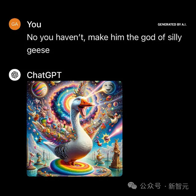 AI画中国退休老太太微博大火！「傻鹅之王」和快乐小狗挑战GPT-4想象力极限