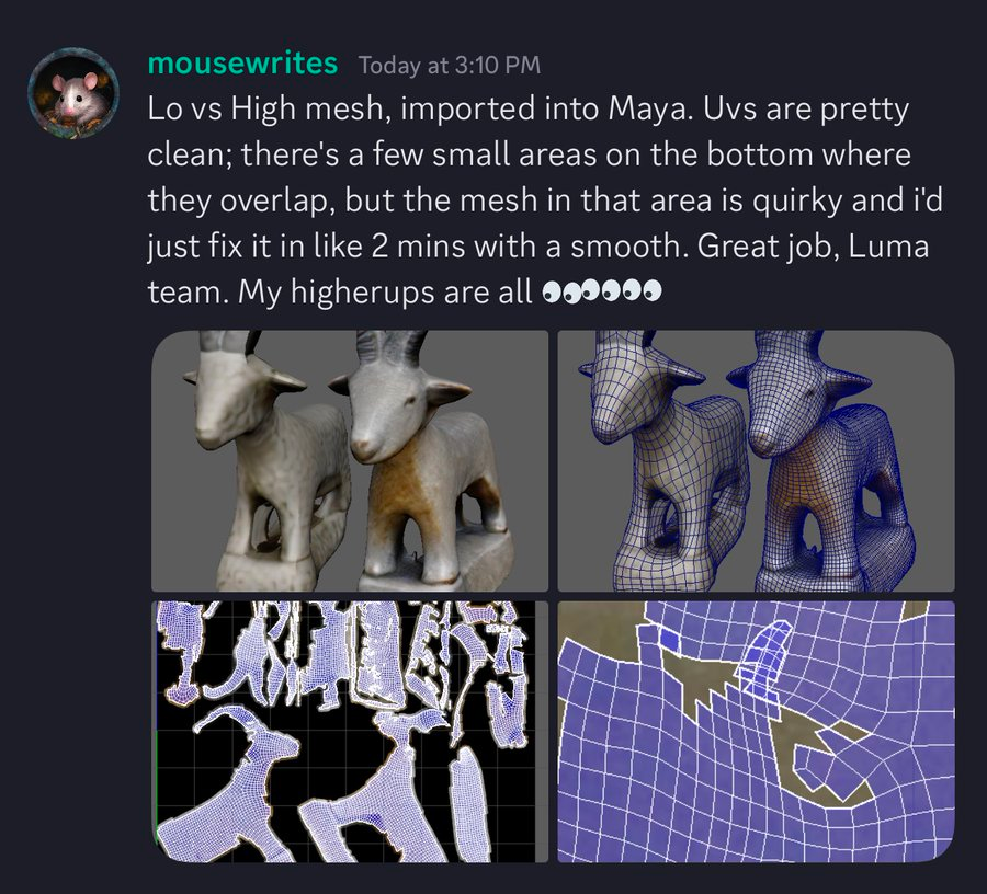 3D版Midjourney来了？Luma AI发布Genie 1.0，生成手办只需10秒