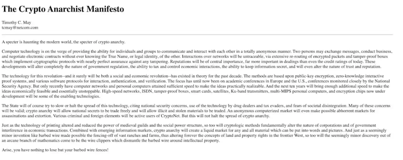 从比特币到EigenLayer,探索加密「无政府主义」的新时代