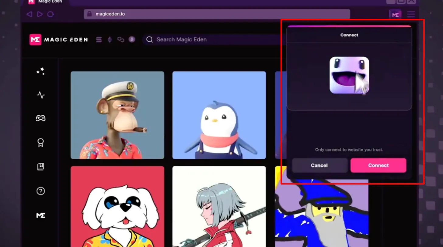 Magic Eden的野望与愿景:一统NFT多链市场