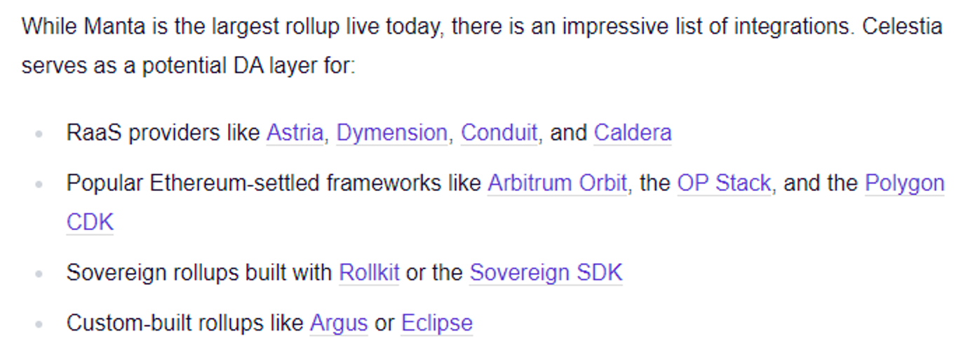 MT Capital 研报:DA 赛道拆解,Celestia 与 EigenDA 对比研究
