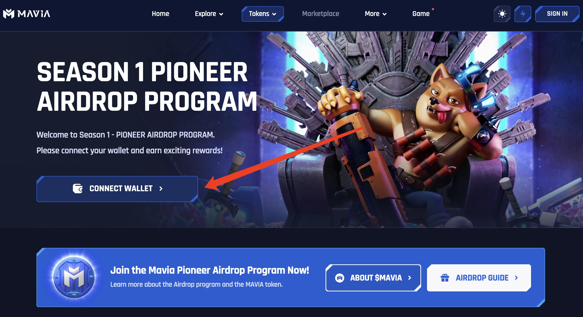 获Binance Labs投资,下载量超10万,手把手带你交互链游Mavia「GameFi猎手」