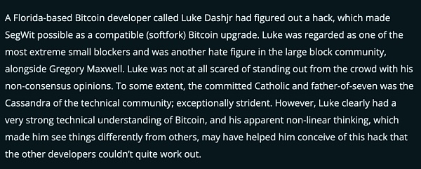 Luke Dashjr:比特币传奇