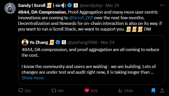交互教程:如何获得Scroll生态潜在空投?