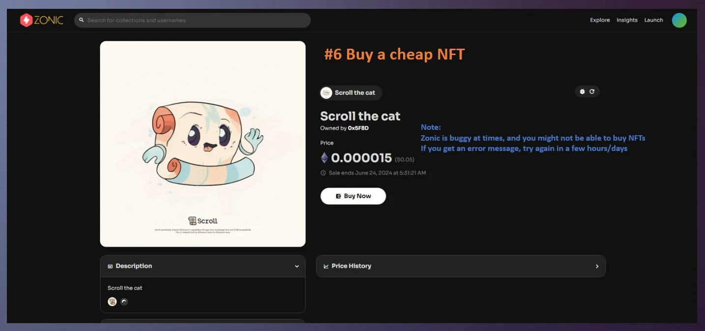 交互教程:如何获得Scroll生态潜在空投?