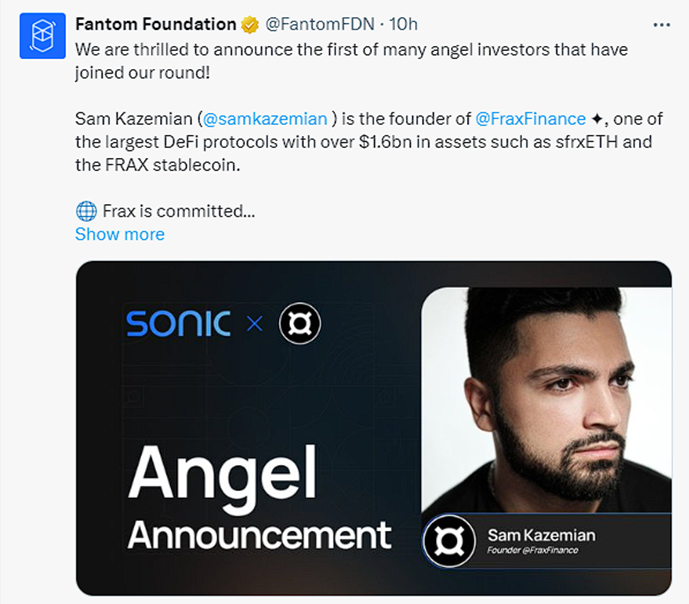 Fantom即将上线亚秒级交易网络Sonic,Layer 2能否稳坐宝座?