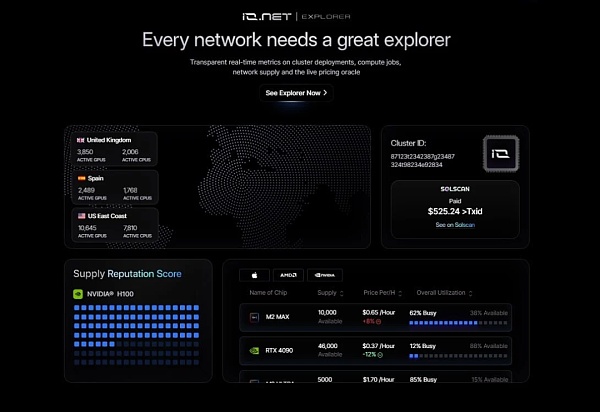 io.net:连接全球GPU资源 重塑机器学习的未来