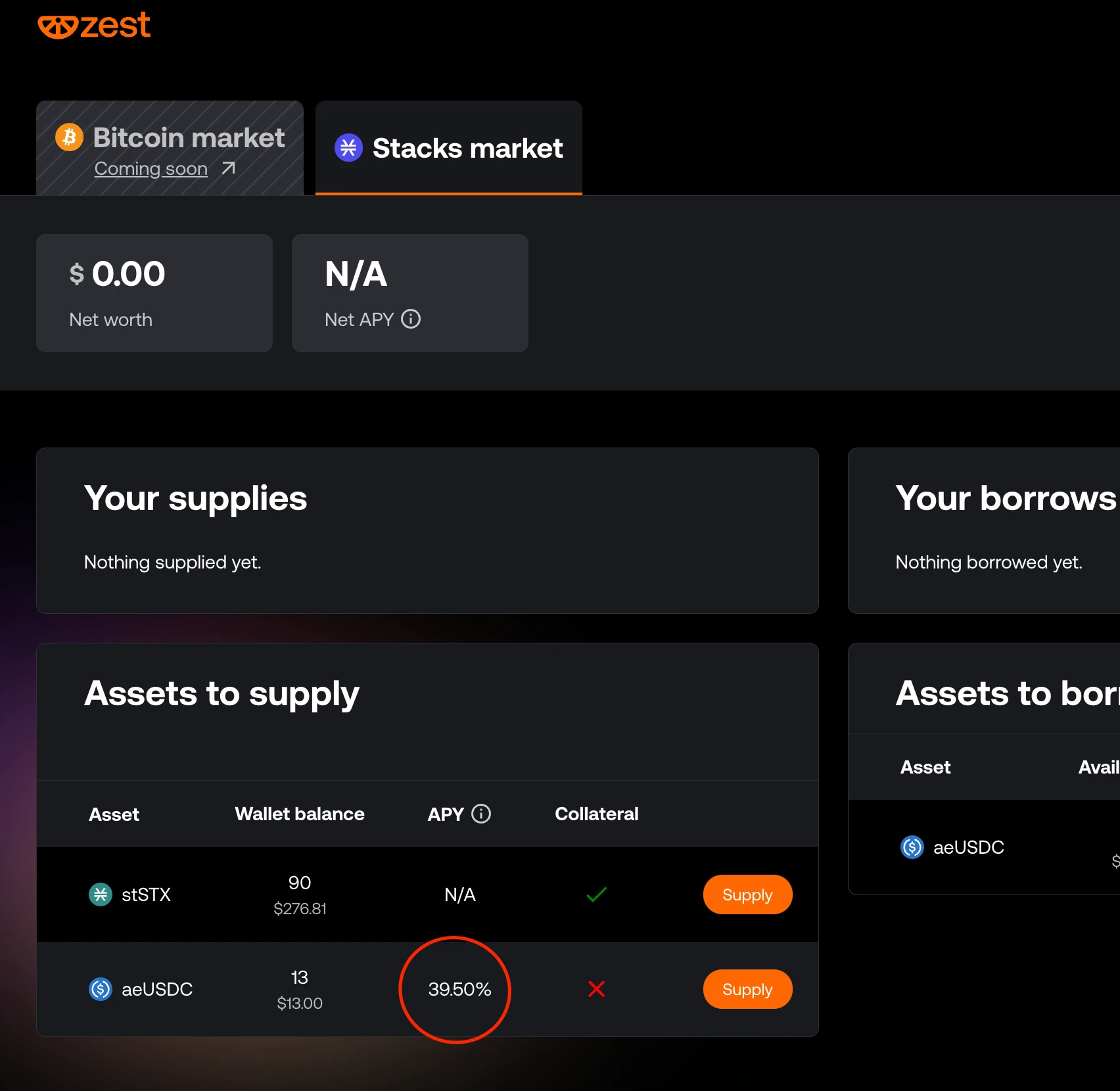 Binance Labs参投,一文解读Stacks借贷市场Zest