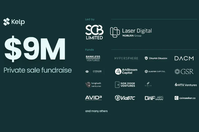 KelpDAO完成900万美元私募轮融资,发力再质押赛道创新 KelpDAO完成900万美元私募轮融资,发力再质押赛道创新