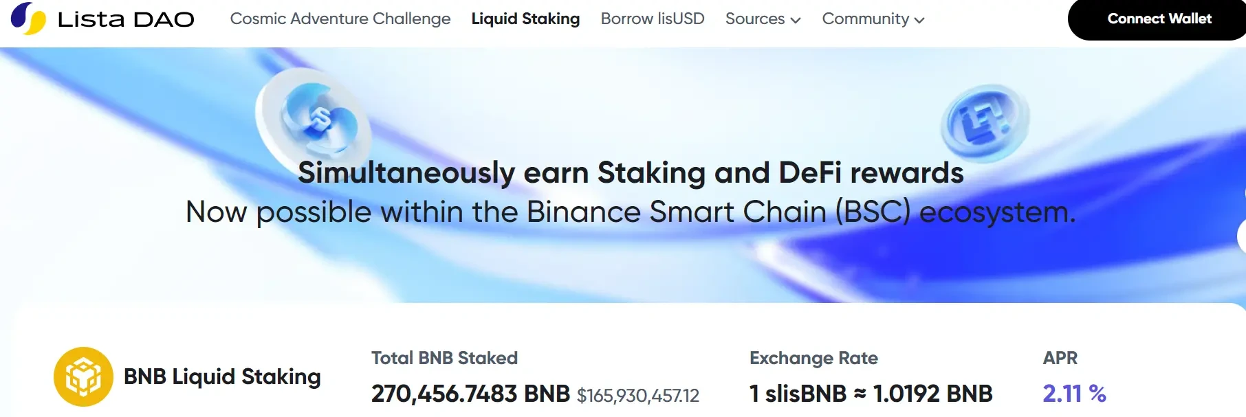 获Binance Labs千万美元投资,详解币安Megadrop第二期项目Lista