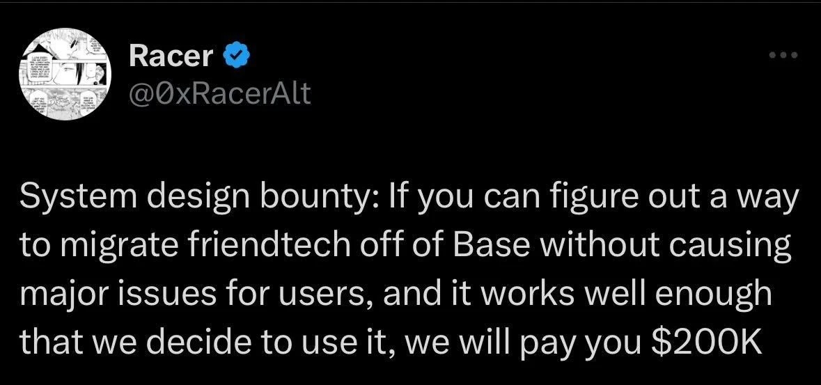 friend.tech意欲出走Base:被社区排挤还是发展受限?