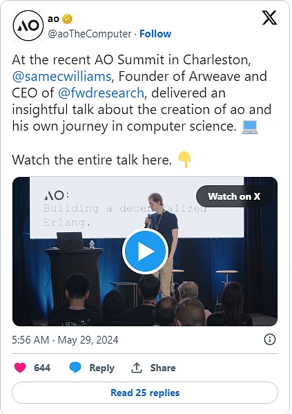 AO:构建一个去中心化的 Erlang
