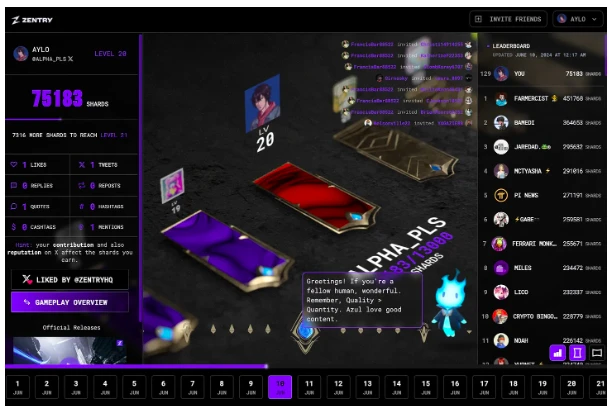 Zentry:将日常生活变成史诗级的MMORPG