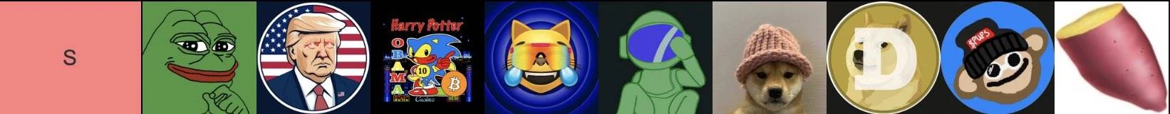 Meme代币天梯大揭秘:你的投资在哪个段位?