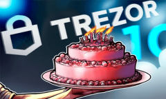 以太坊九周年,Trezor硬件钱包先驱庆祝重要里程碑 以太坊九周年,Trezor硬件钱包先驱庆祝重要里程碑