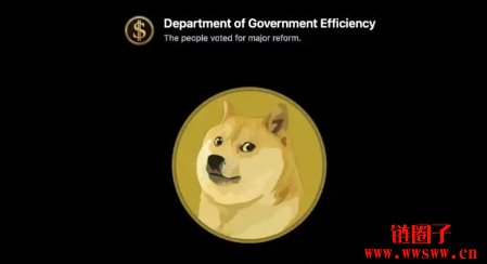 狗狗币LOGO现身美国政府效率部官网，带动币价飙涨11%