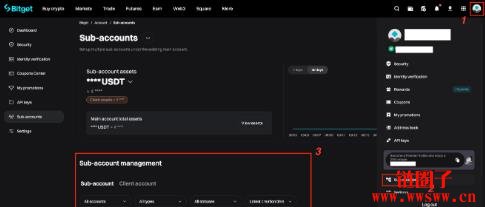 什么是子帐户?Bitget子帐户使用指南