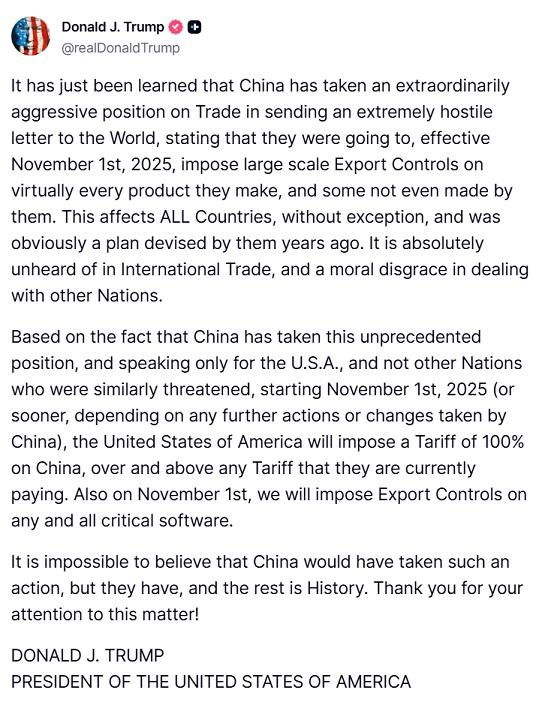 TACO？Uptober？10.11史诗级暴跌的币价回来了 我的钱呢？