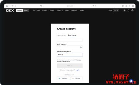 加密货币交易所怎么开通账号？OKX开户操作步骤教程