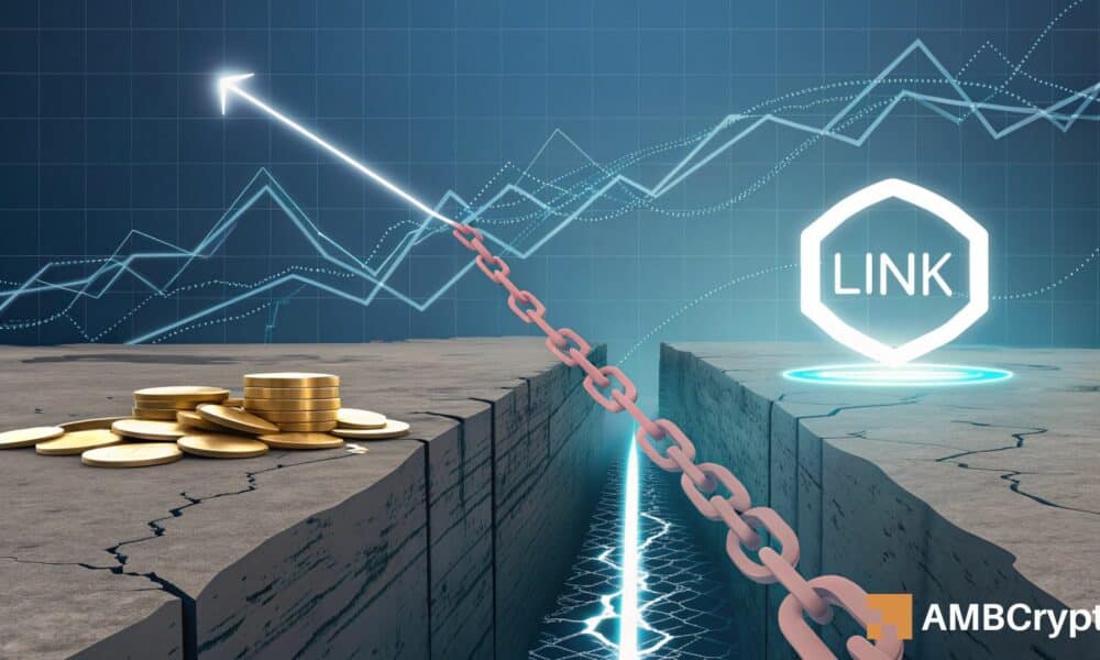 Chainlink 跌破 16 美元，巨鲸大量抛售——LINK 会很快测试 19 美元吗？