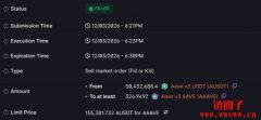 Aave鲸鱼滑点灾难!为何一 Aave鲸鱼滑点灾难!为何一